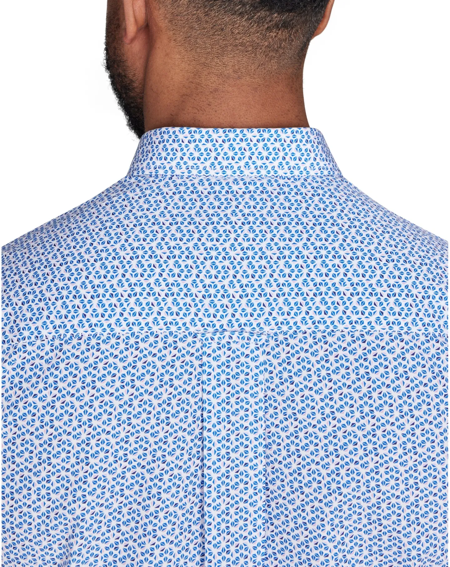 Raging Bull Long Sleeve Pentagon Pattern Shirt