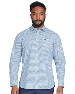Raging Bull Long Sleeve Triangle Geometric Shirt