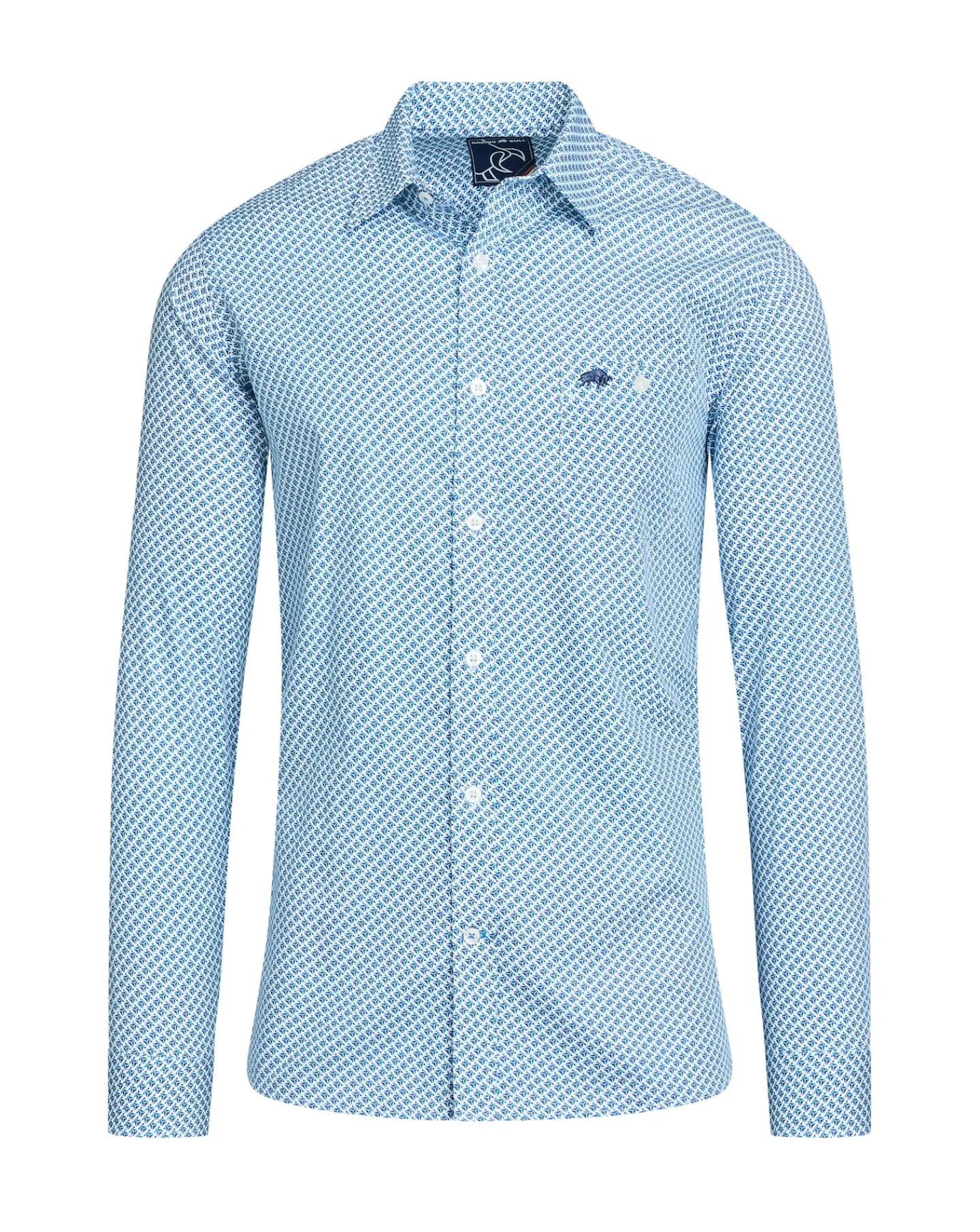 Raging Bull Long Sleeve Triangle Geometric Shirt