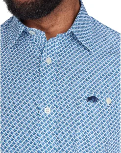 Raging Bull Long Sleeve Triangle Geometric Shirt