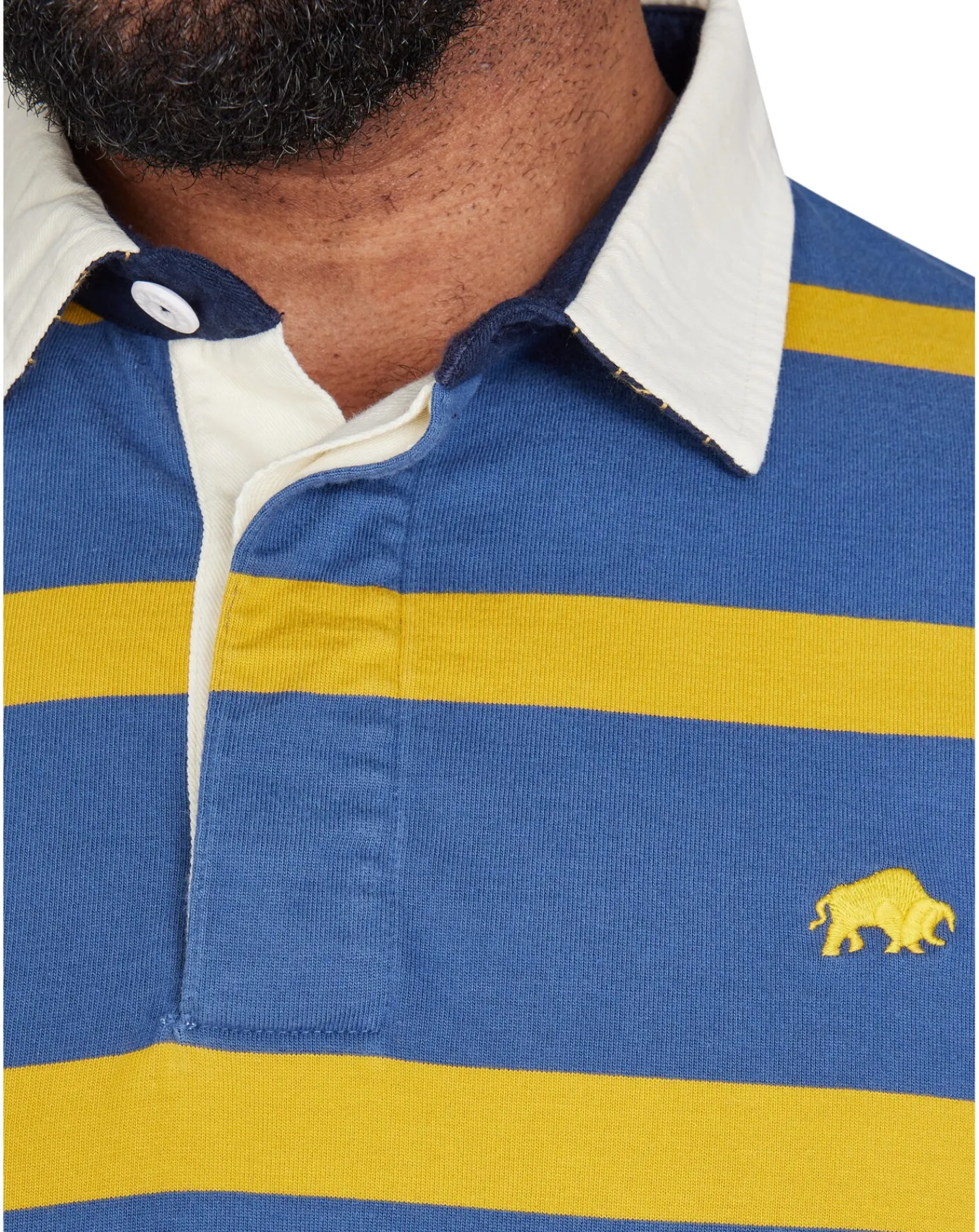 Raging Bull Long Sleeve Thin Stripe Rugby