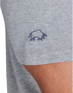 Raging Bull Off Road T-Shirt Grey Marl