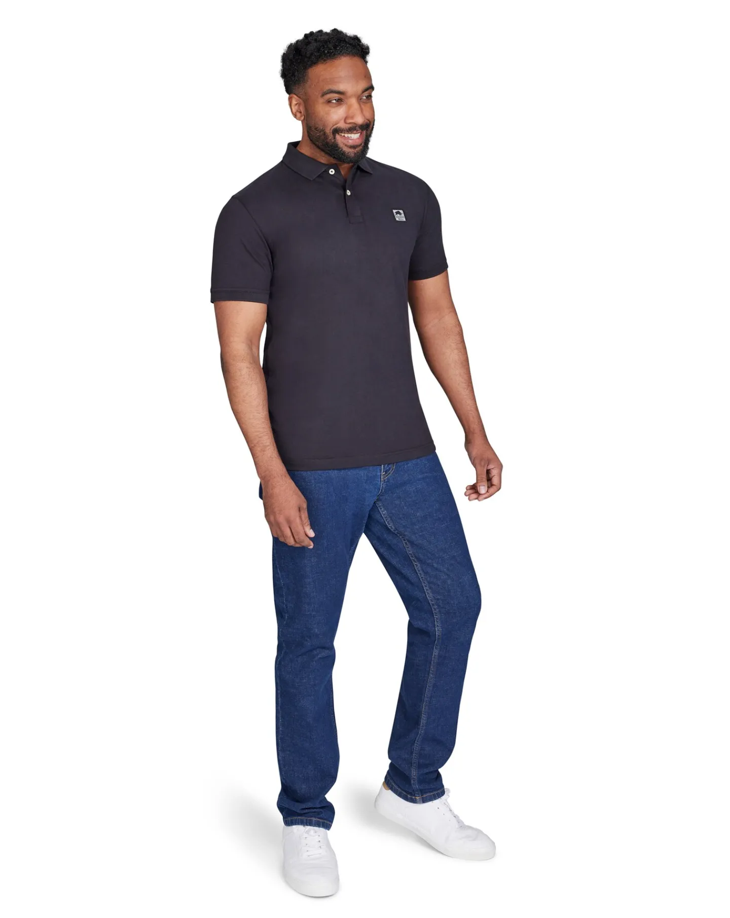 Raging Bull Patch Jersey Polo