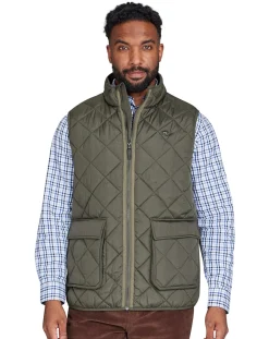Raging Bull Patch Pocket Quilted Gilet