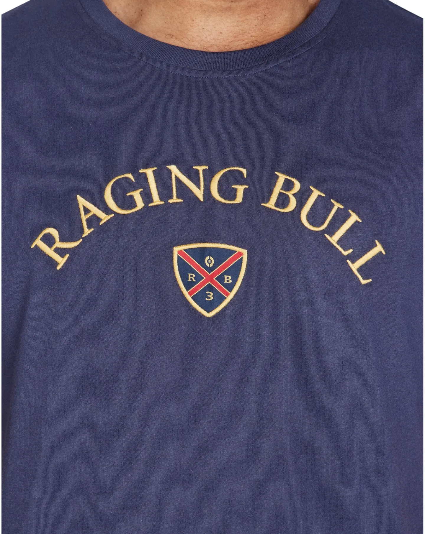 Raging Bull RB Crest Embroidered T-Shirt