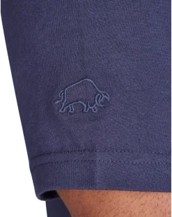 Raging Bull Script T-Shirt Grey Marl