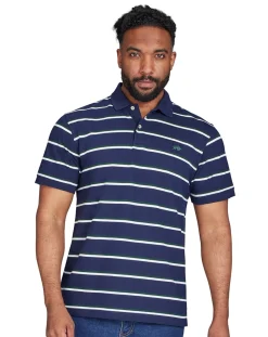 Raging Bull Triple Stripe Pique Polo