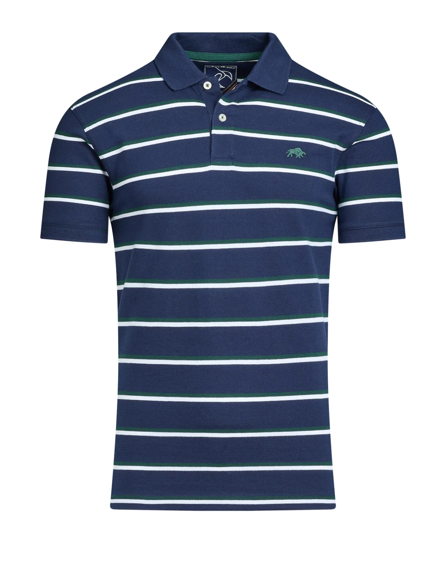 Raging Bull Triple Stripe Pique Polo