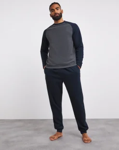 Jacamo Raglan Micro Fleece PJ Set