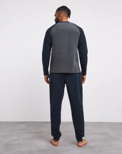 Jacamo Raglan Micro Fleece PJ Set