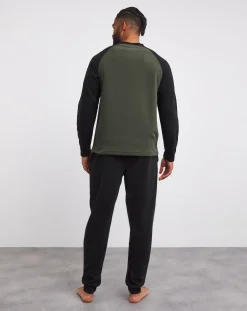 Jacamo Raglan Micro Fleece PJ Set