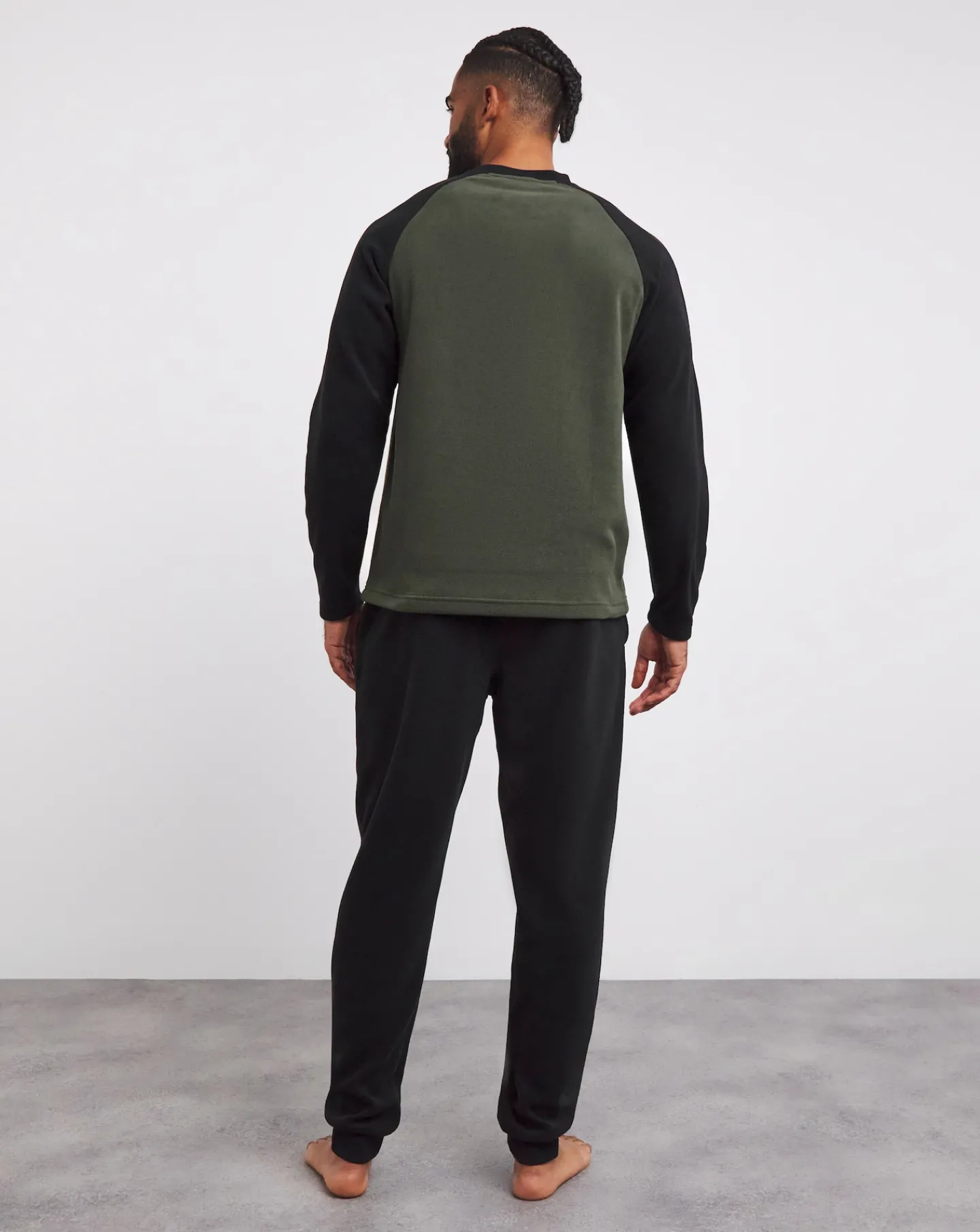 Jacamo Raglan Micro Fleece PJ Set