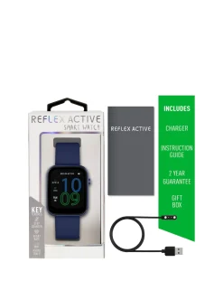 Reflex Active Series 12 Navy Strap Smart Watch