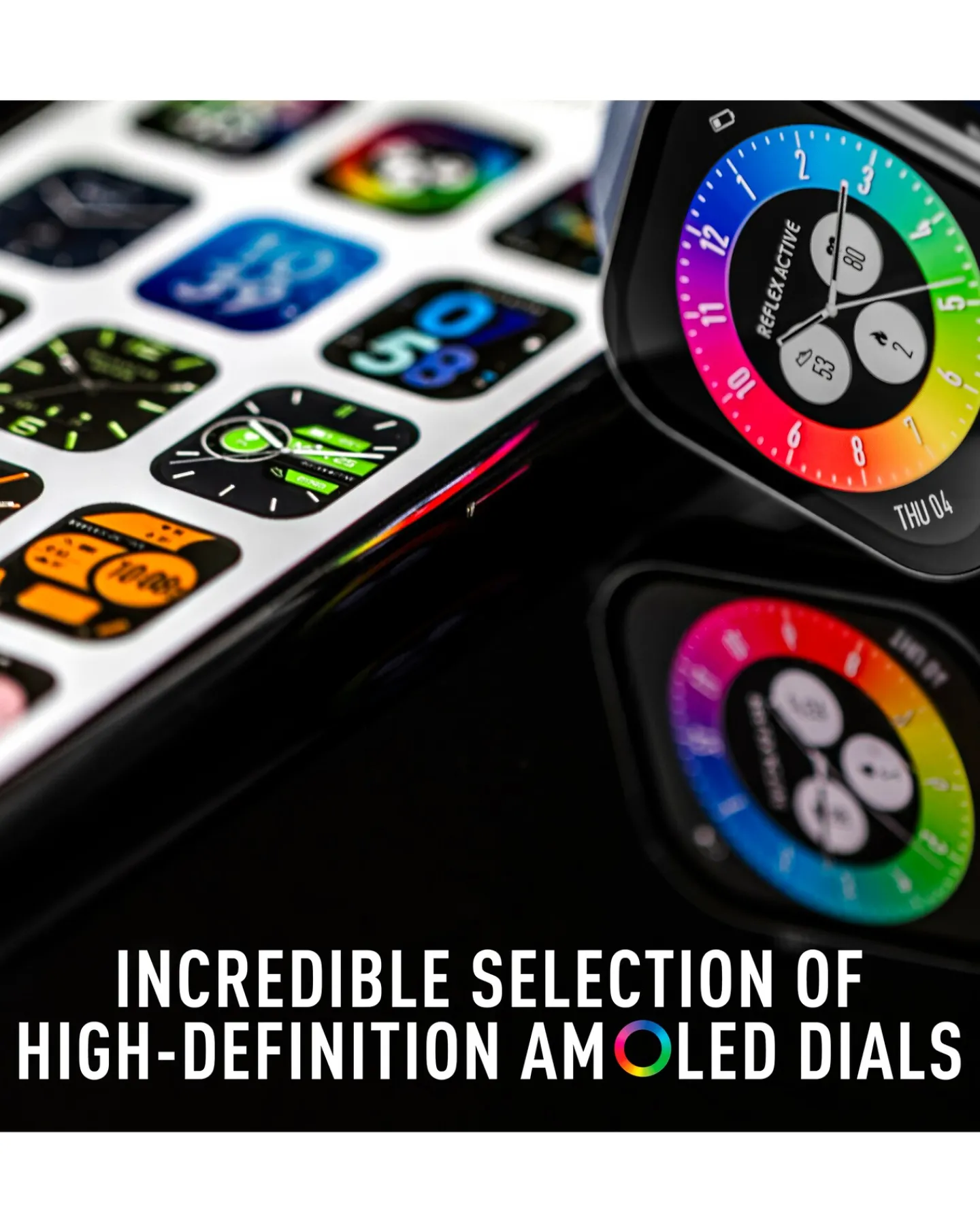 Reflex Active Series 29 Smart Calling Amoled Watch