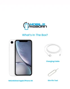 Mobile Reborn Refurbished Apple iPhone XR 64GB - (Pristine Condition)