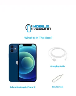 Mobile Reborn Refurbished Apple iPhone 12 64GB - (Pristine Condition)