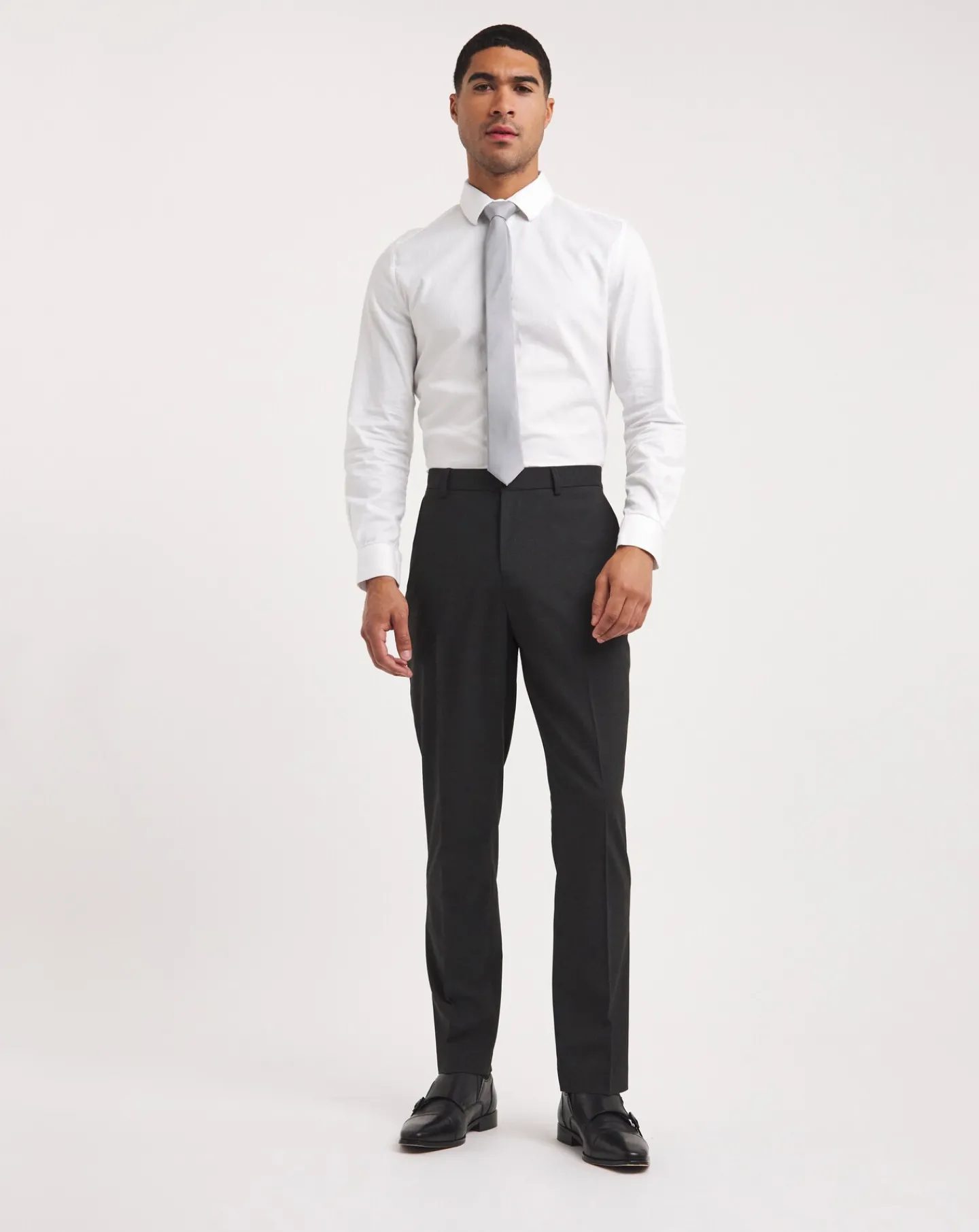 Jacamo Regular Fit Plain Front Stretch Trouser
