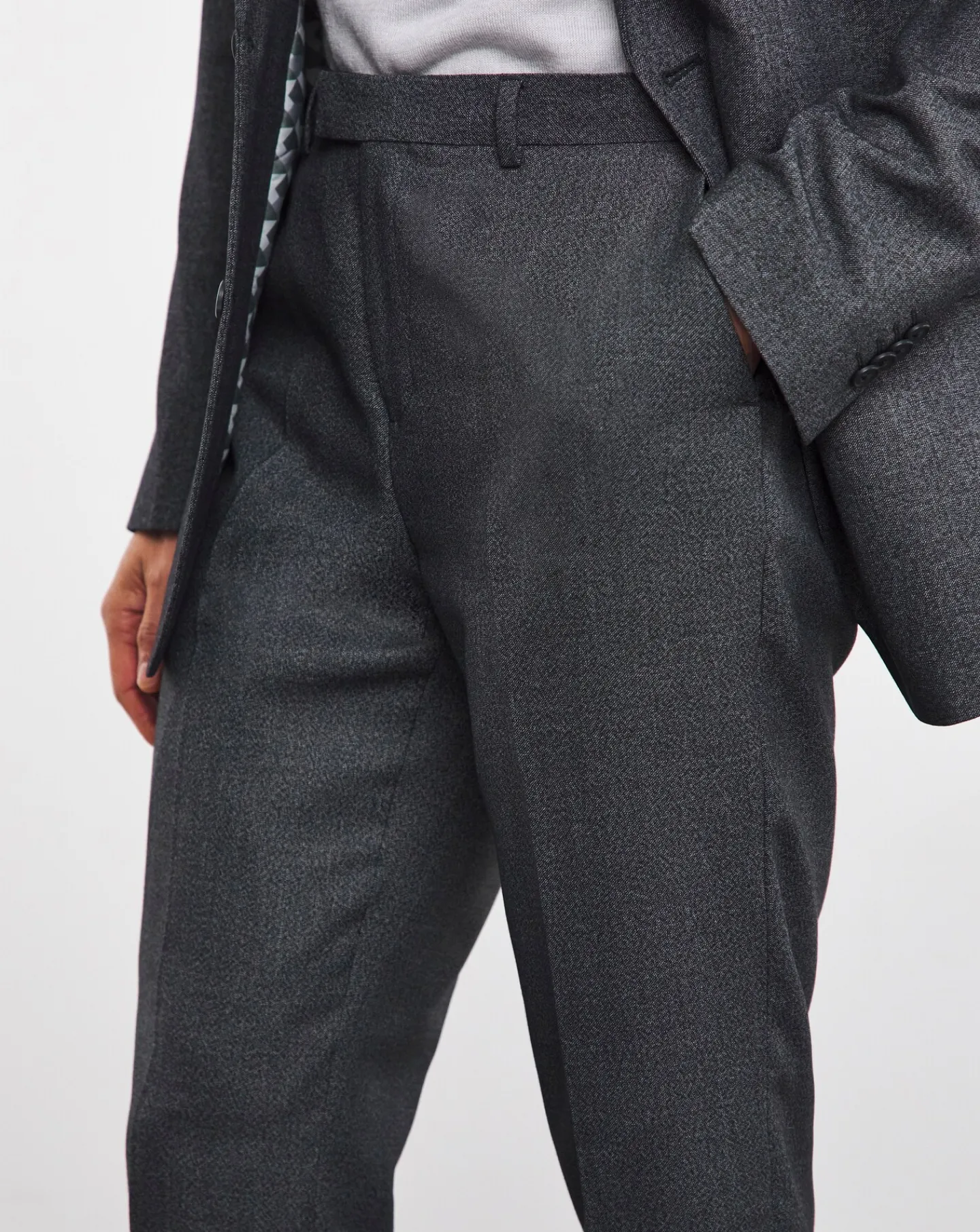 Jacamo Regular Fit Stretch Suit Trouser Long