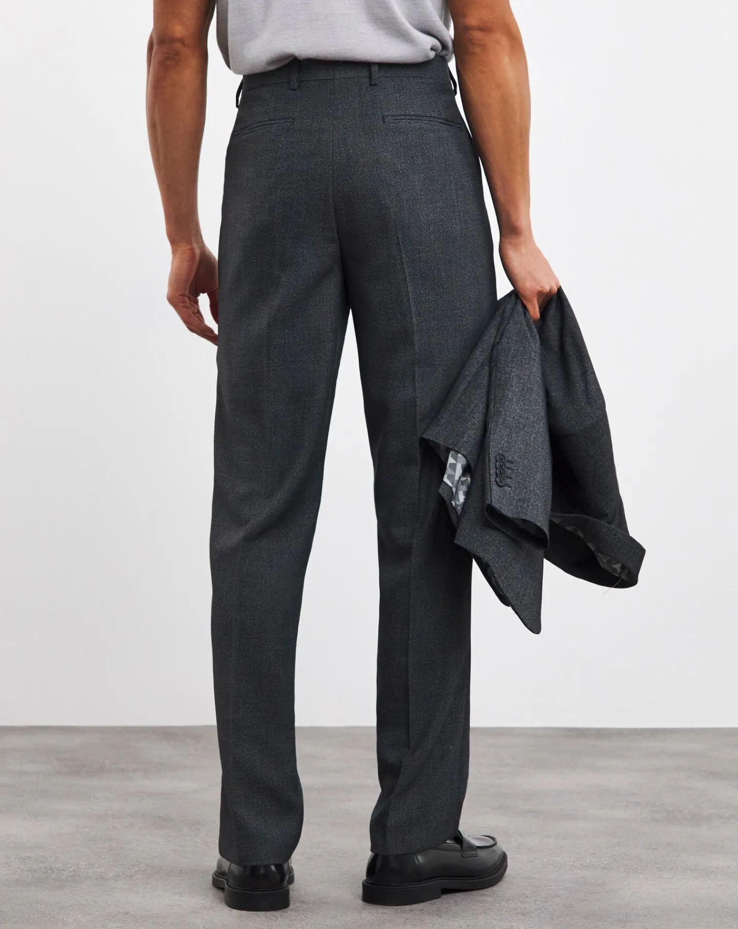 Jacamo Regular Fit Stretch Suit Trouser Long