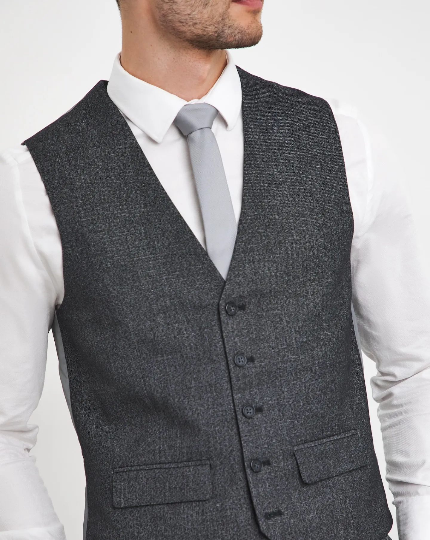 Jacamo Regular Fit Stretch Waistcoat