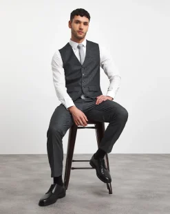 Jacamo Regular Fit Stretch Waistcoat
