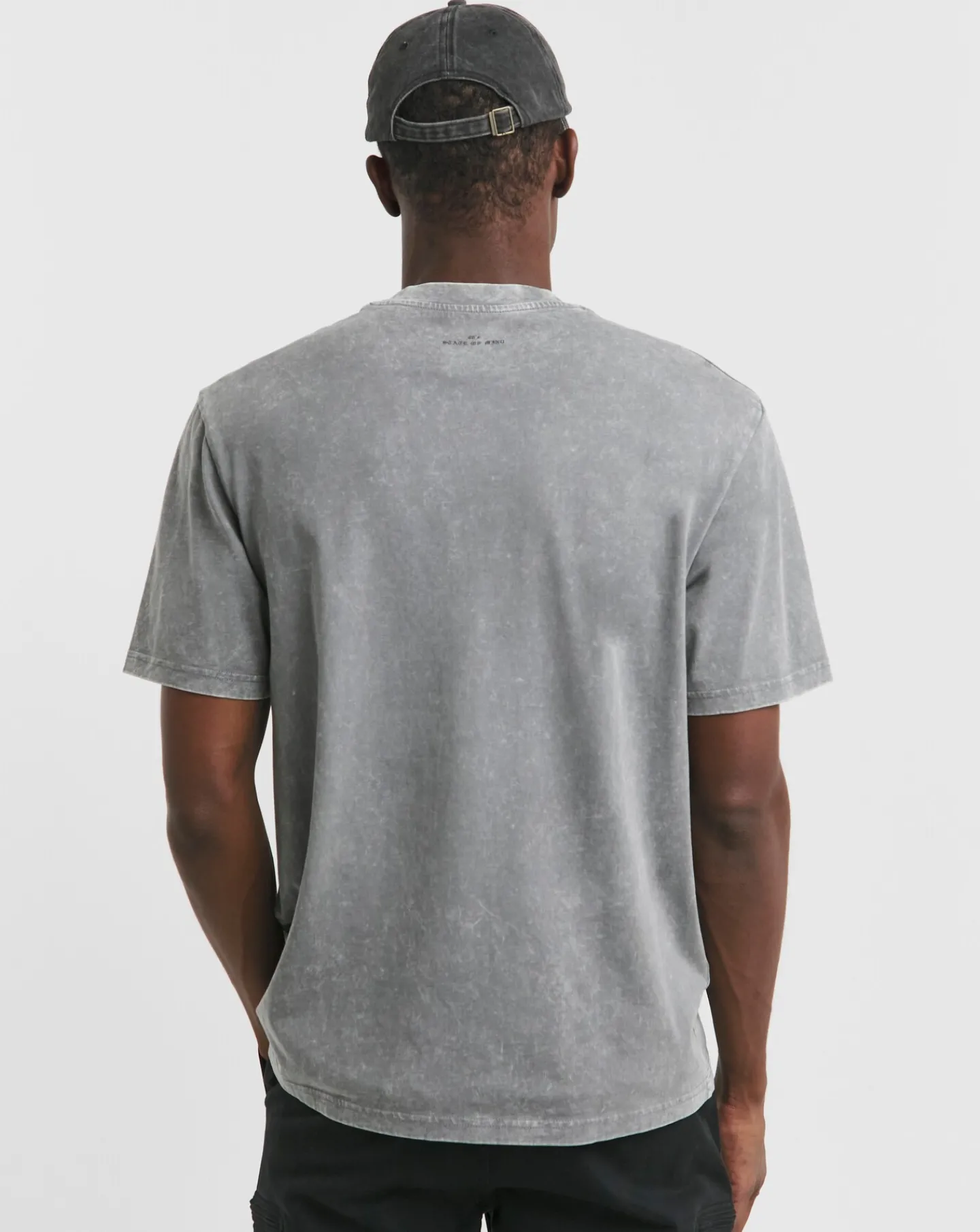 Jacamo Relaxed Fit Acid Wash Graphic T-Shirt