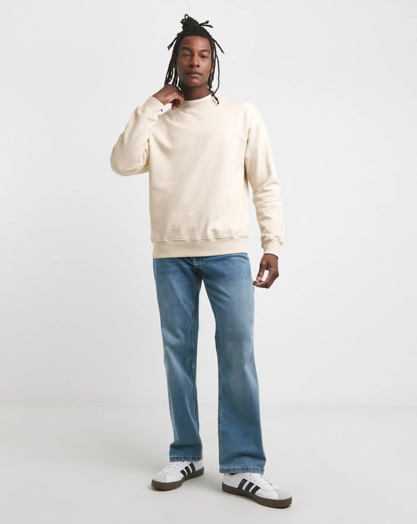 Jacamo Relaxed Fit Crew Neck Sweat