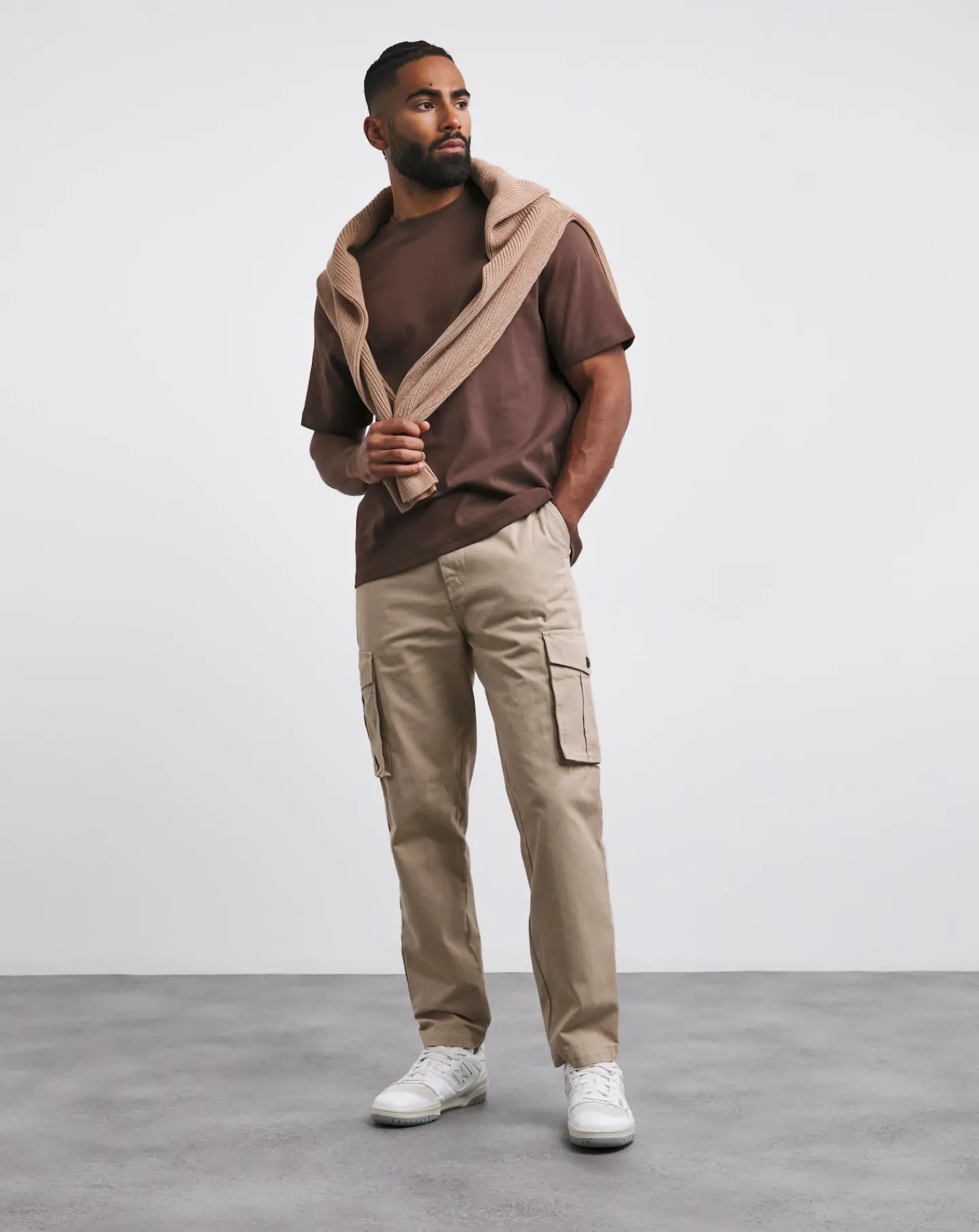 Jacamo Relaxed Fit Interlock T-Shirt