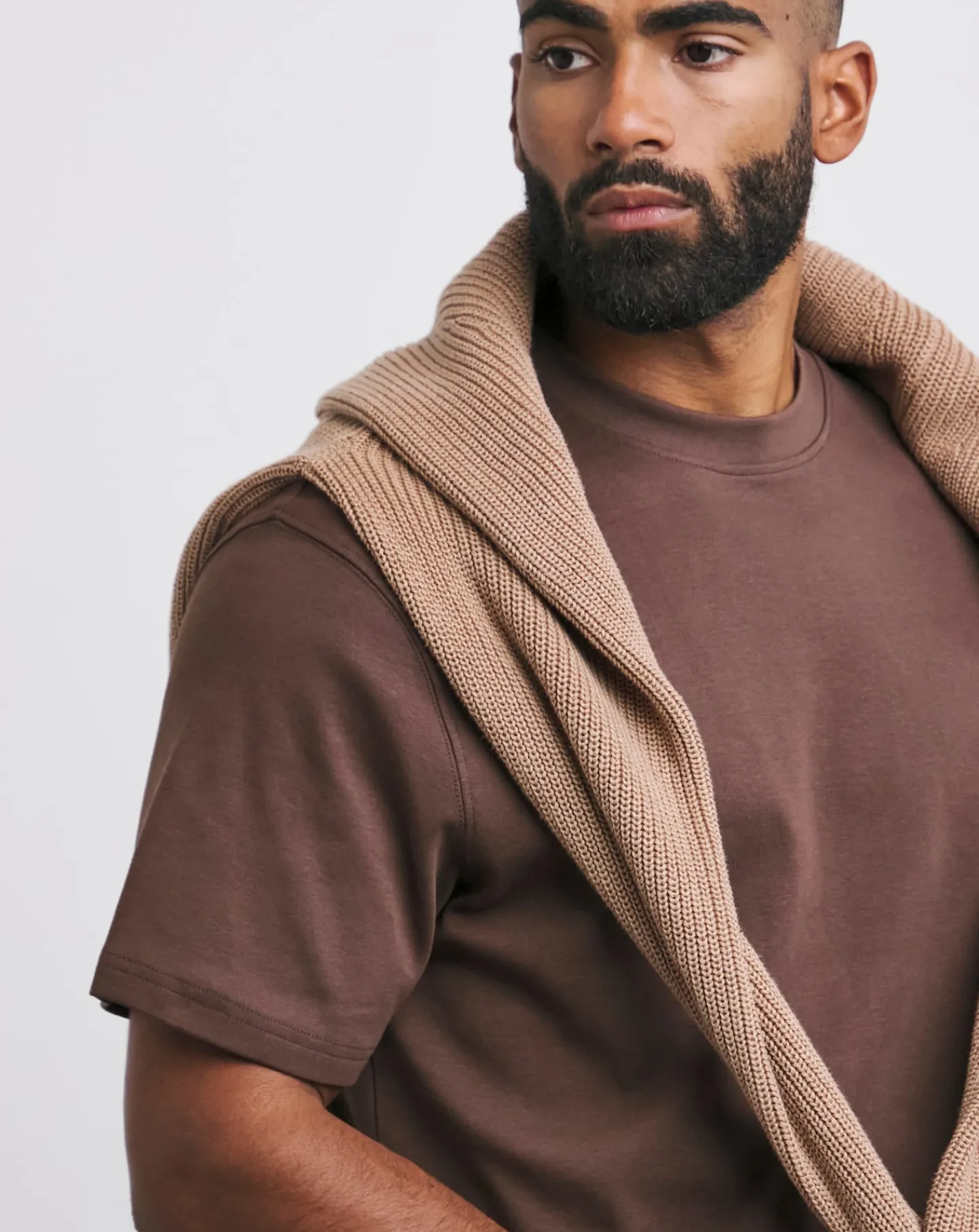 Jacamo Relaxed Fit Interlock T-Shirt