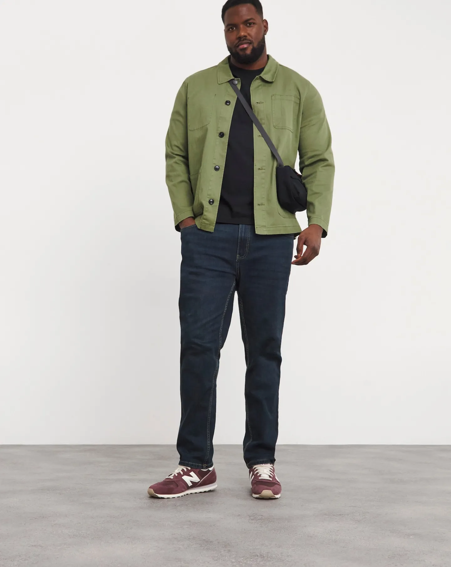 Jacamo Relaxed Fit Interlock T-Shirt