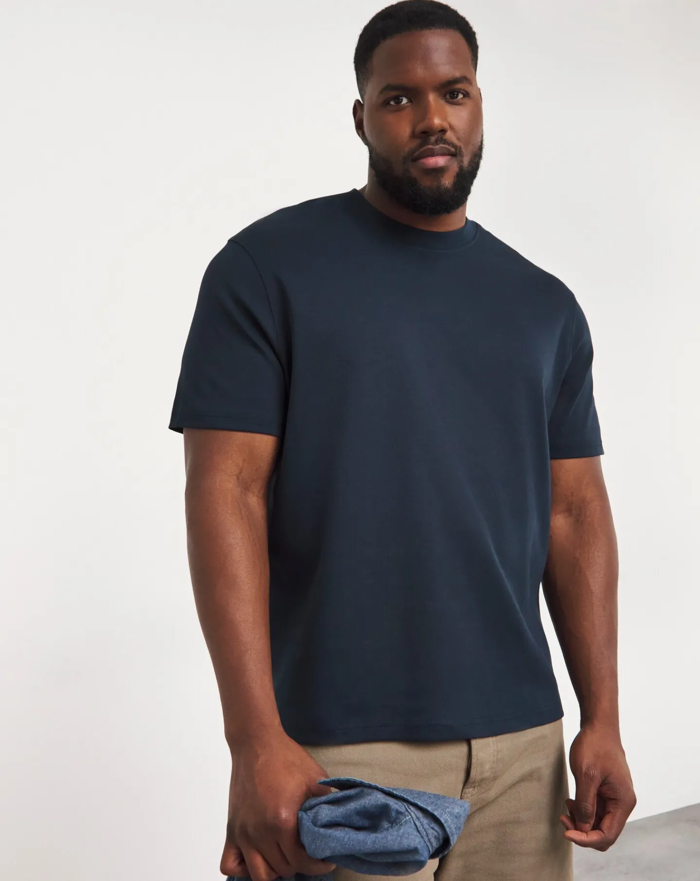 Jacamo Relaxed Fit Interlock T-Shirt