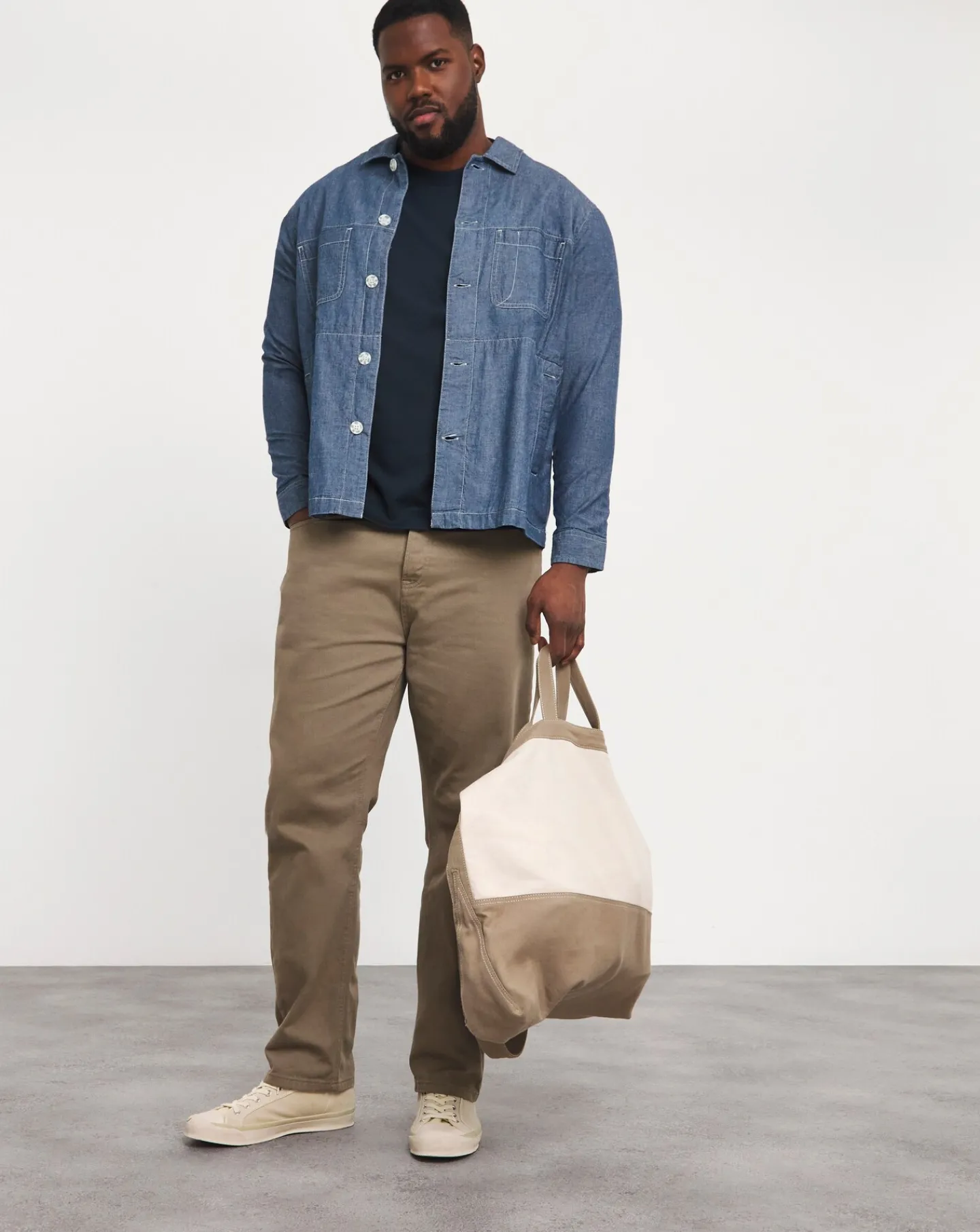 Jacamo Relaxed Fit Interlock T-Shirt