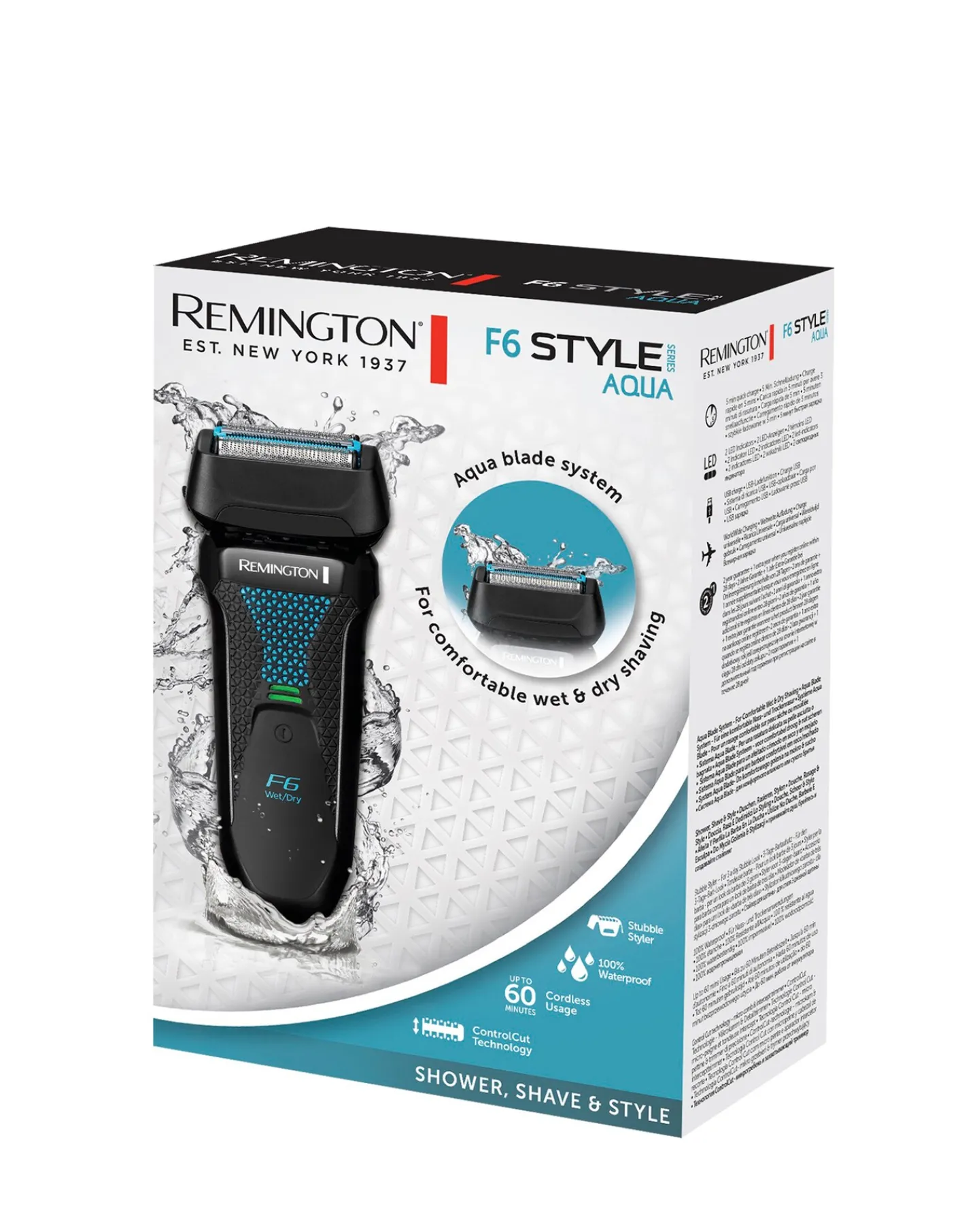 Remington F6 Series Foil Shaver Aqua