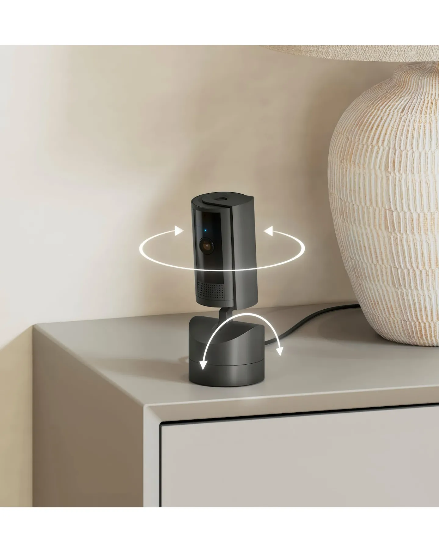 Ring Pan-Tilt Indoor Camera Black