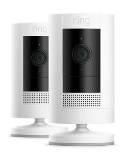 Ring Stick Up Camera Battery (Gen 3) 2 Pack White