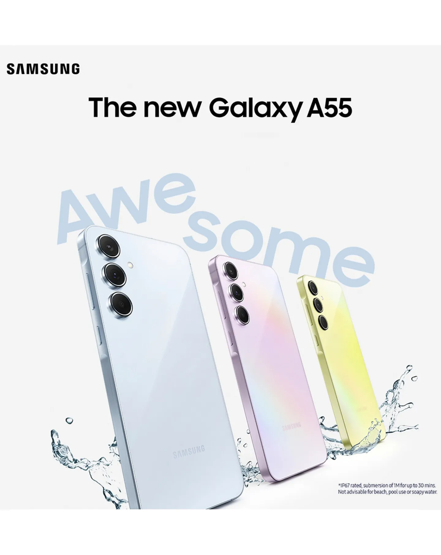 SAMSUNG Galaxy A55 5G 128GB - Awesome + FREE GIFT