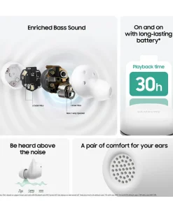 SAMSUNG Galaxy Buds FE Wireless Earbuds - Graphite