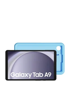 SAMSUNG Galaxy Tab A9 8.7in 64GB WiFi Tablet with Kids Case - Grey/Blue