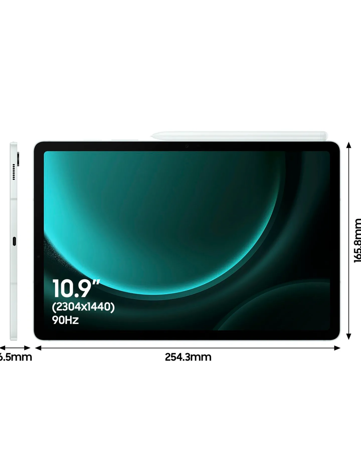SAMSUNG Galaxy Tab S9 FE 10.9in 256GB WiFi Tablet - Light + FREE GIFT
