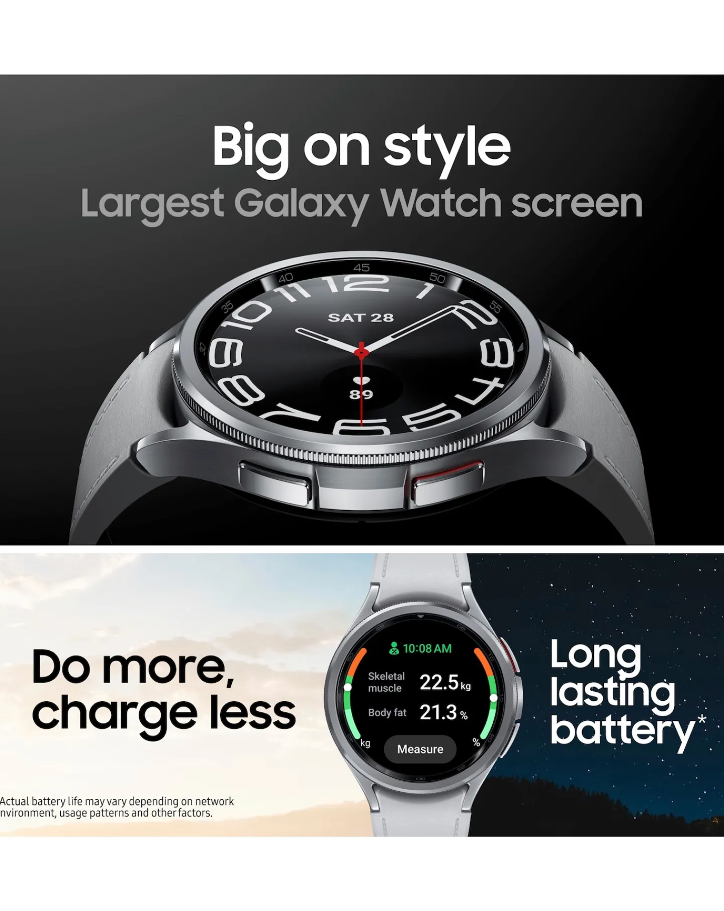 SAMSUNG Galaxy Watch6 Classic 43mm BT -