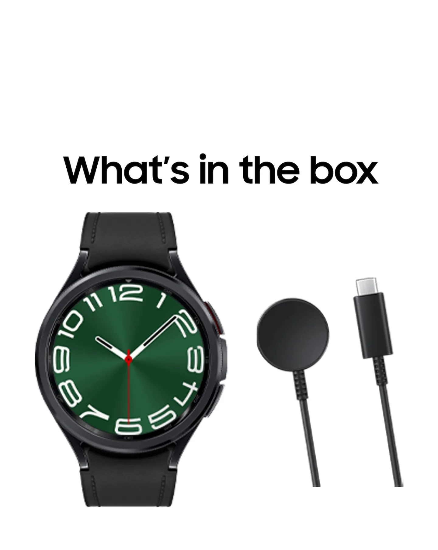 SAMSUNG Galaxy Watch6 Classic 47mm BT - Black