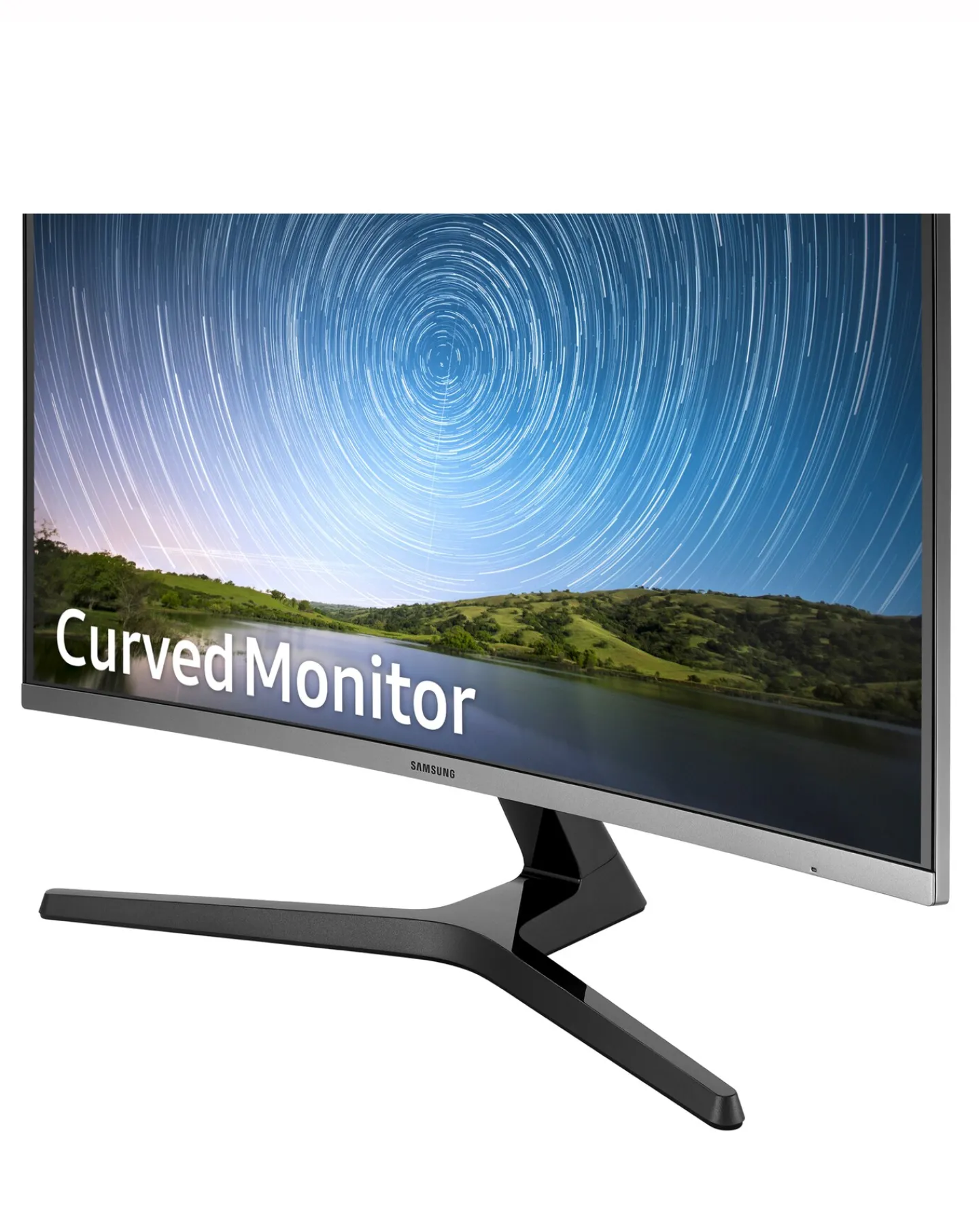 SAMSUNG 27in CR50 60Hz FHD Curved Monitor with AMD FreeSync -