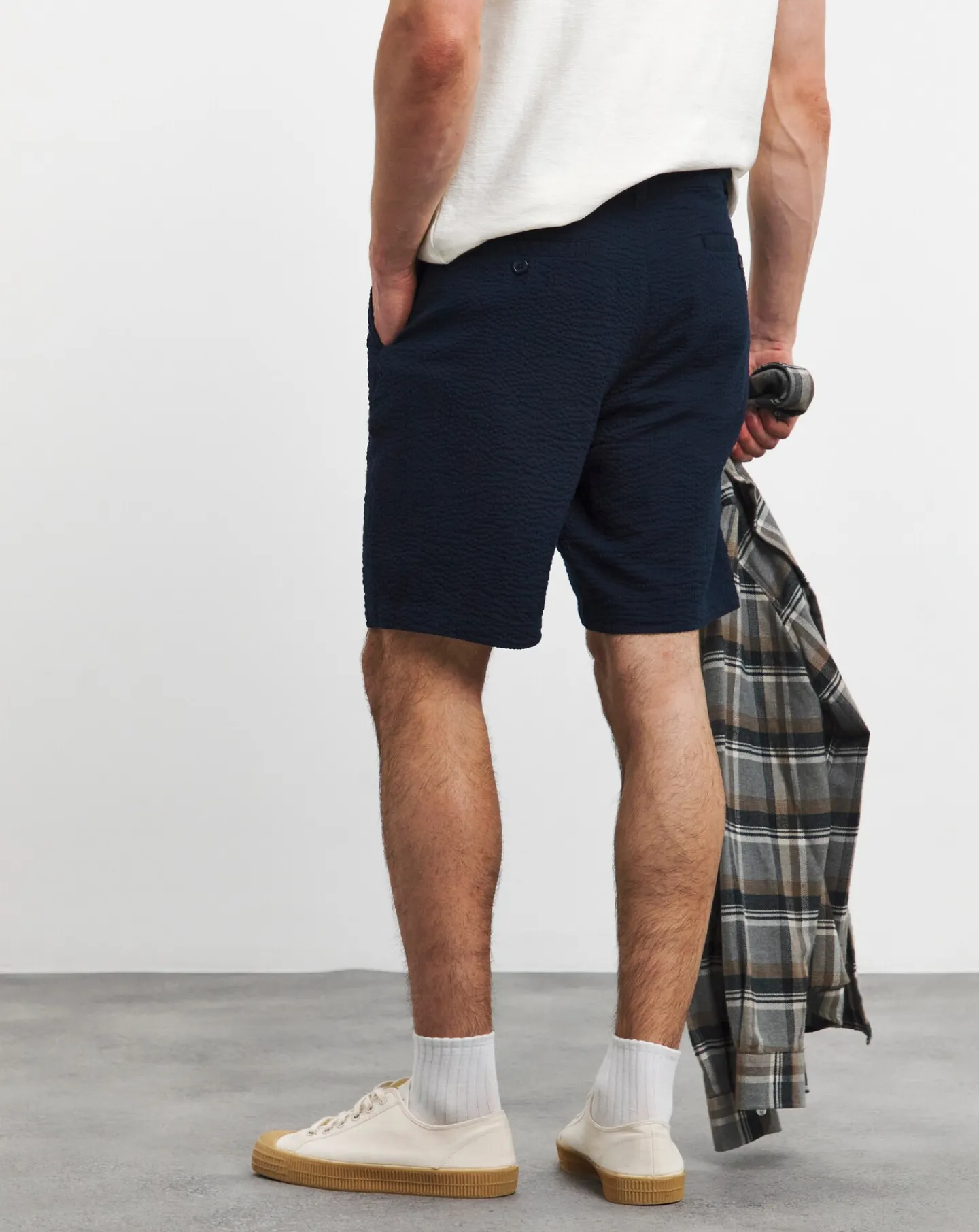 Jacamo Seersucker Chino Short