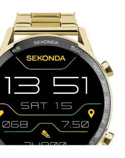 SEKONDA Active Plus Smart Watch - Alloy Case & Stainless Steel Bracelet