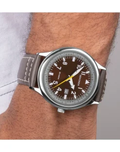 SEKONDA Fly Mens Leather Strap Watch