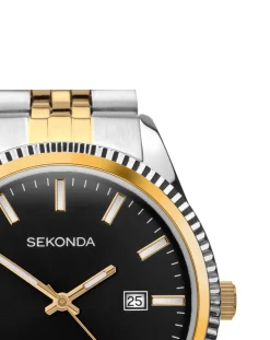SEKONDA King Mens Two Tone Watch