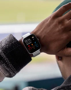 SEKONDA Motion Plus Smart Watch - Alloy Case & Stainless Steel Bracelet