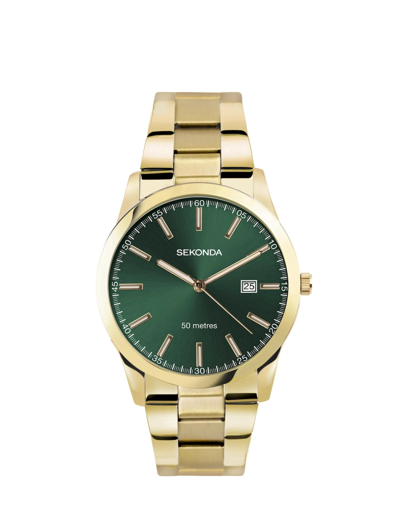 SEKONDA Taylor Mens Green Dial Watch