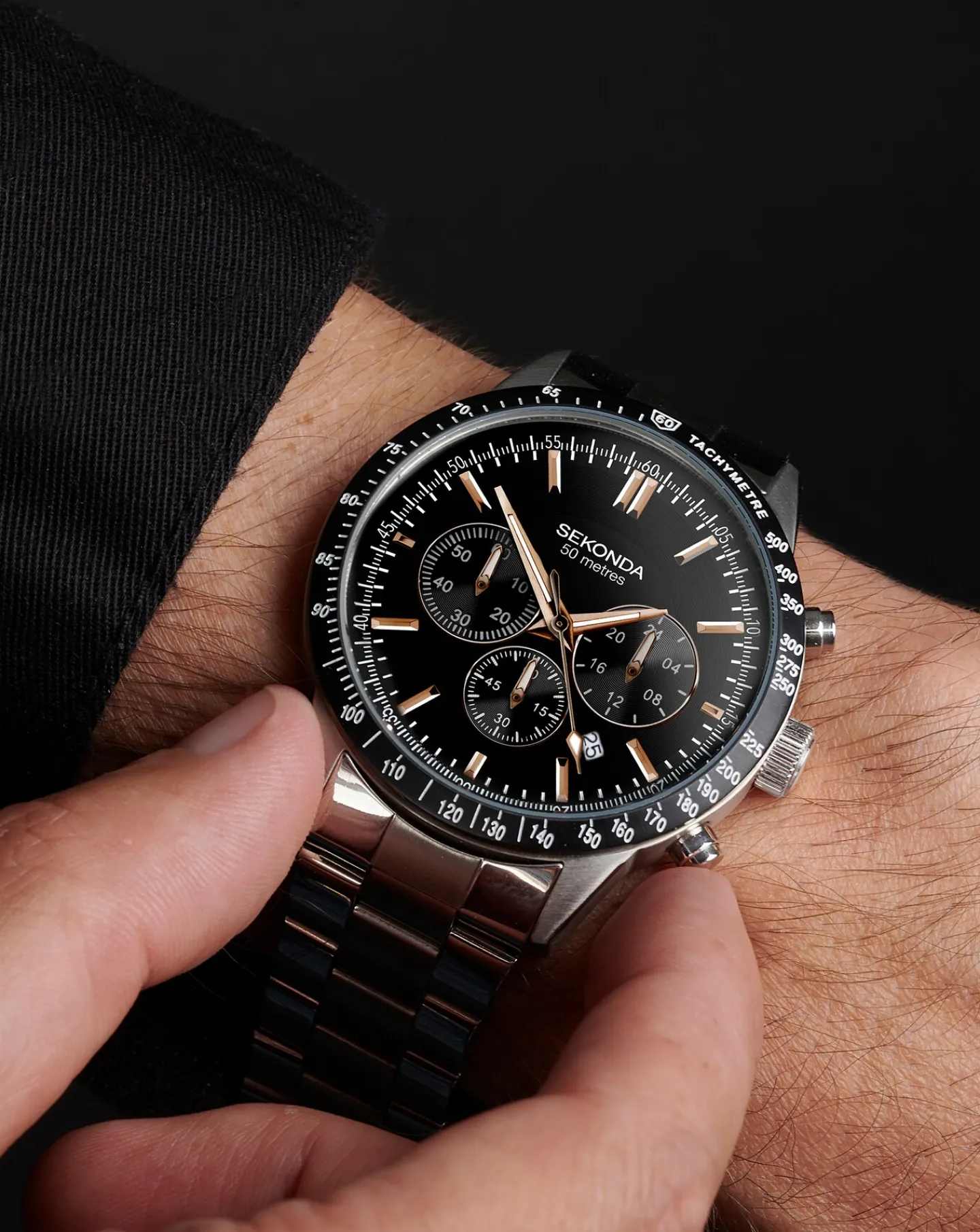SEKONDA Velocity Mens Chronograph Watch