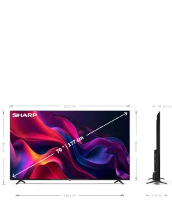SHARP 70GK4245K 70in 4K UHD Smart Tivo LED TV